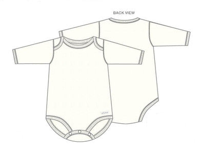 Elfwear Merino Long Sleeve Body Suit-3