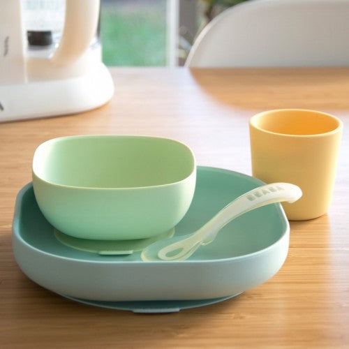 Beaba Silicone Suction 4pc Meal Set-8
