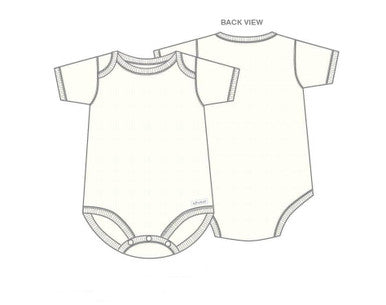Elfwear Merino Short Sleeve Bodysuit-3