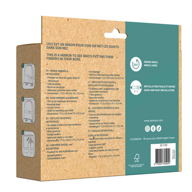 Ezimoov Back Seat Mirror Pack-2