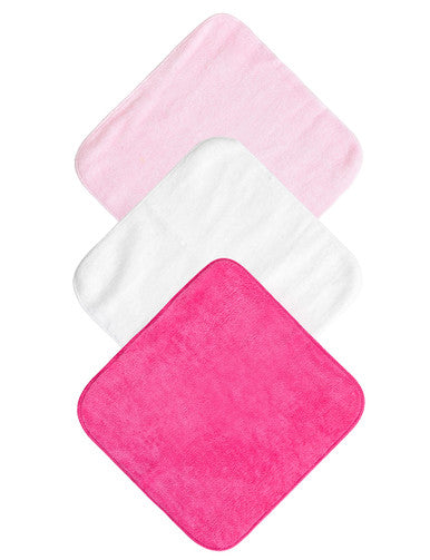 Mum 2 Mum Face Cloth - Girl 6 Pack-1