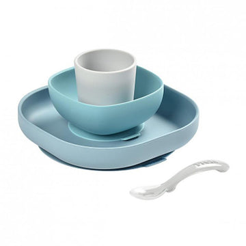 Beaba Silicone Suction 4pc Meal Set