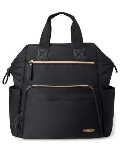 Skip Hop Mainframe Wide Open Diaper Backpack - Black-2