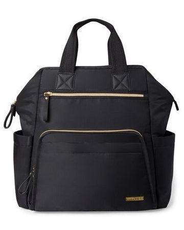 Skip Hop Mainframe Wide Open Diaper Backpack - Black