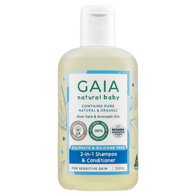 Gaia Natural Baby 2-in-1 Shampoo & Conditioner-2
