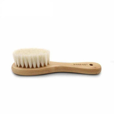 Buy Haakaa Goat Wool Baby Hair Brush Online - Babies Nz