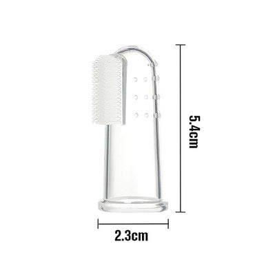Buy Haakaa Silicone Finger Brush 1pc Online - Babies Nz