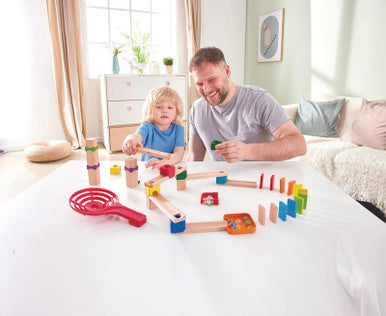 Buy Hape Marble Domino Rally Block Set Online - Babies Nz