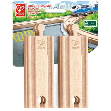 Buy Hape Track Short Straight Tracks (4pc) Online - Babies Nz