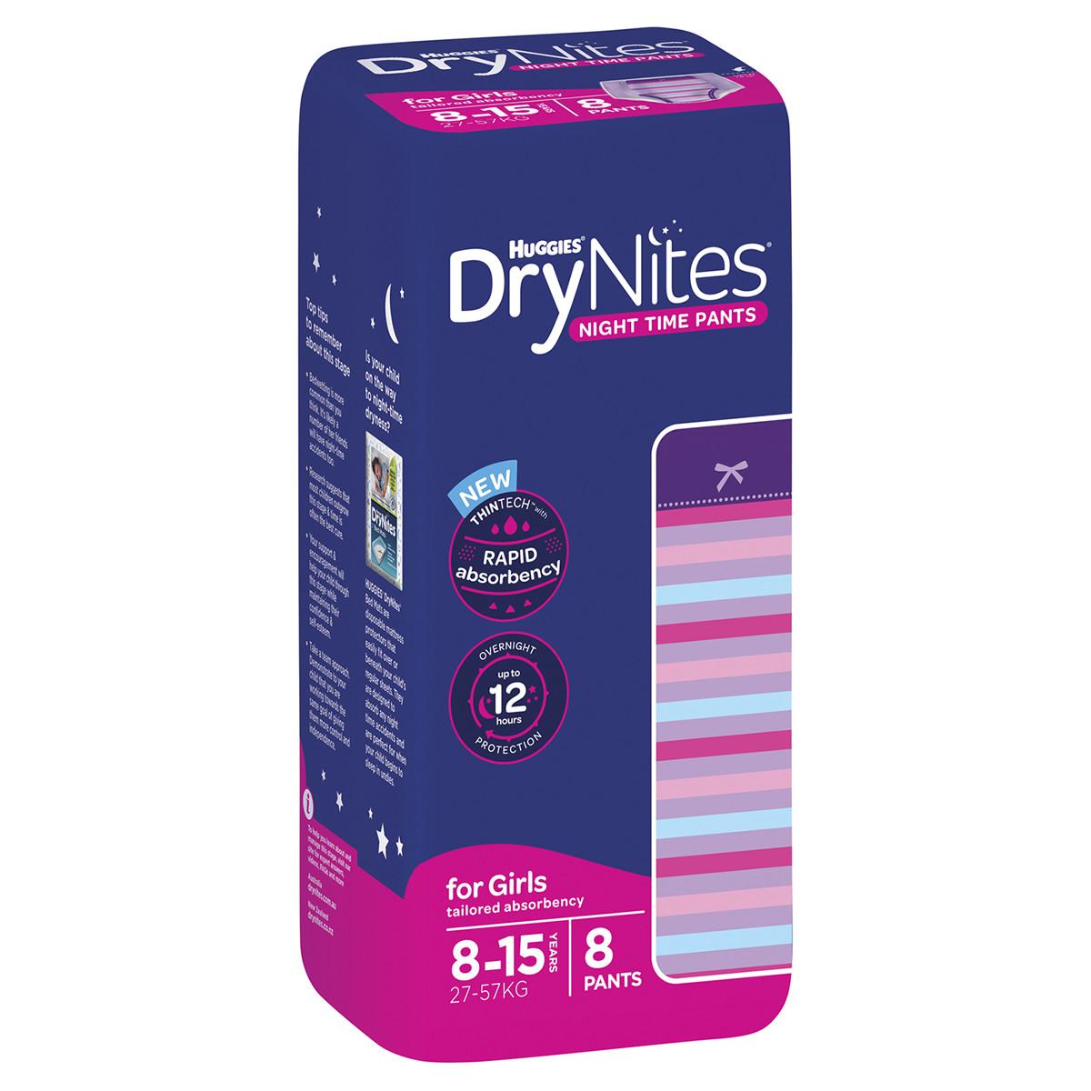 Huggies DryNites Large for Girls 8s-2