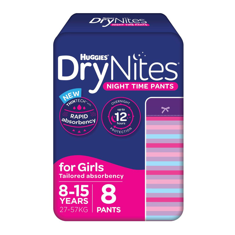 Huggies DryNites Large for Girls 8s-1