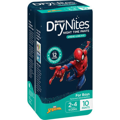 Buy Huggies DryNites Small for Boys 10s Online - Babies Nz