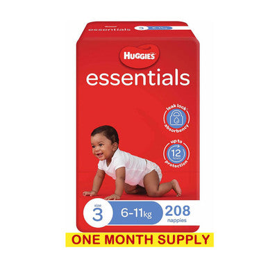 Buy Huggies Essentials Nappies Bulk - Crawler Online - Babies Nz