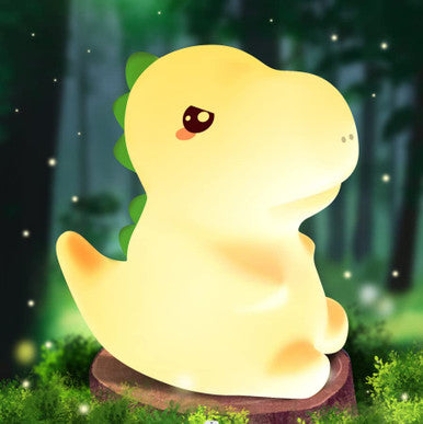 Rechargeable Silicon Dinosaur LED Night Light-1