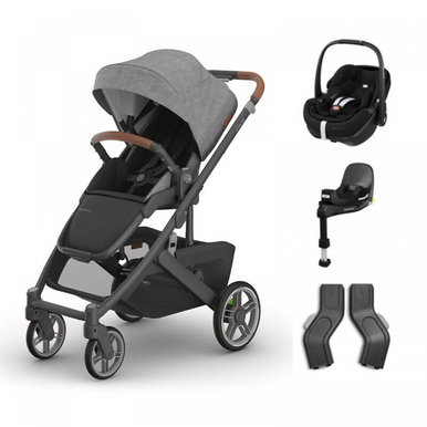 UPPAbaby Cruz V3 and Maxi Cosi Pebble 360 Pro² Bundle - Greyson-1