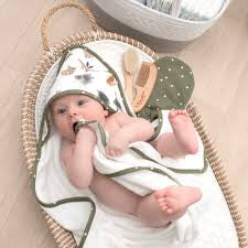 Living Textiles 4pc Baby Bath Gift Set-2