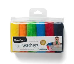 Mum 2 Mum Face Cloth 6 Pack - Brights-1