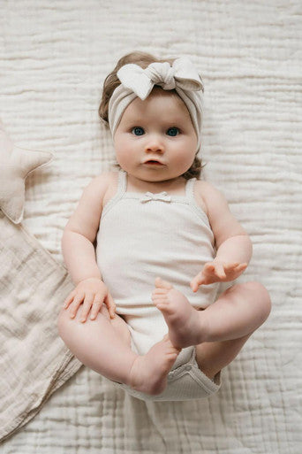 Buy Jamie Kay Organic Cotton Modal Singlet Bodysuit - Beech Online - Babies Nz