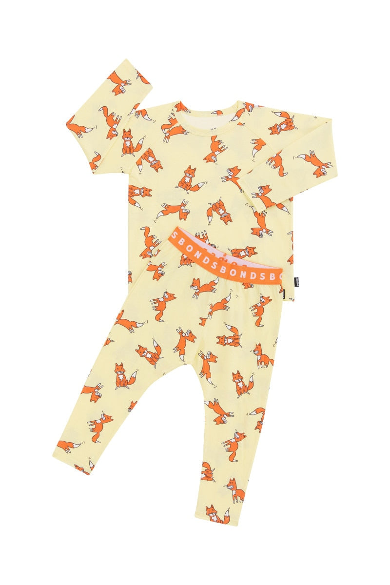 Bonds Kids Long Sleeve Sleep Set -  Mr Fox-1