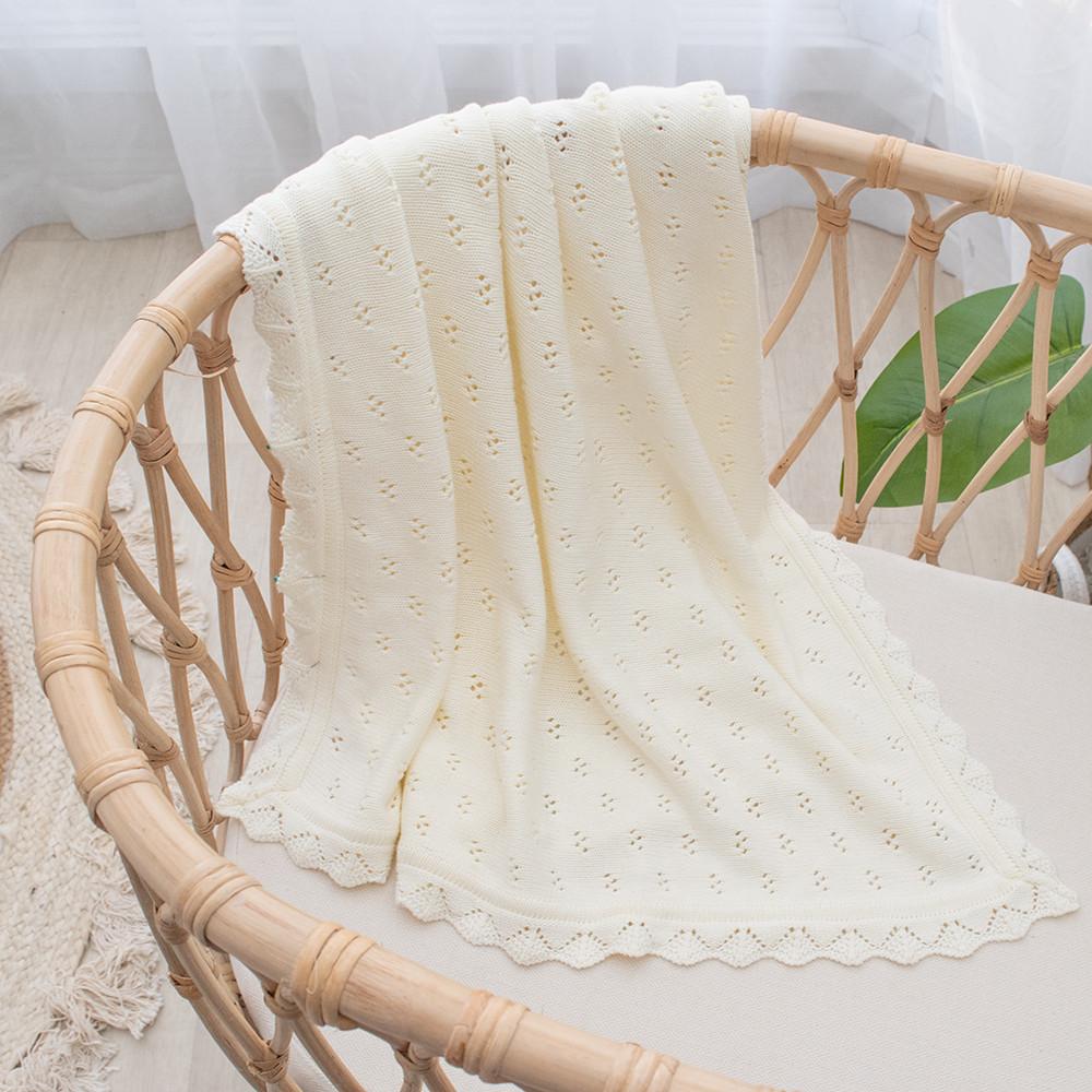 Living Textiles Bamboo Cotton Heirloom Blanket-10