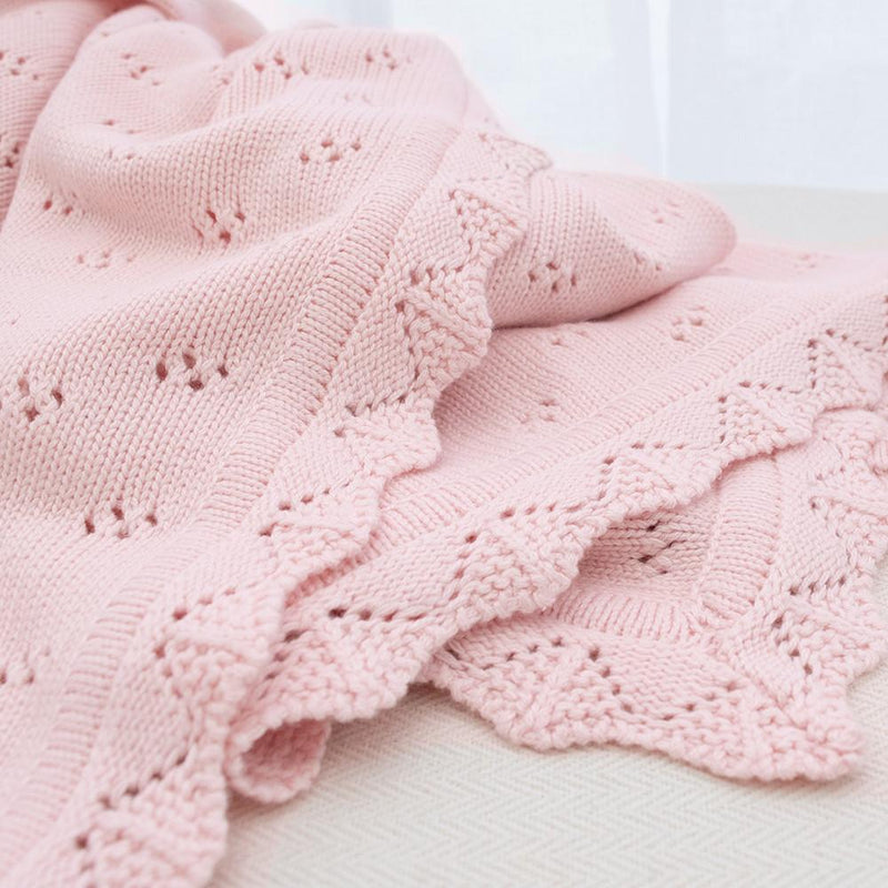 Living Textiles Bamboo Cotton Heirloom Blanket-16