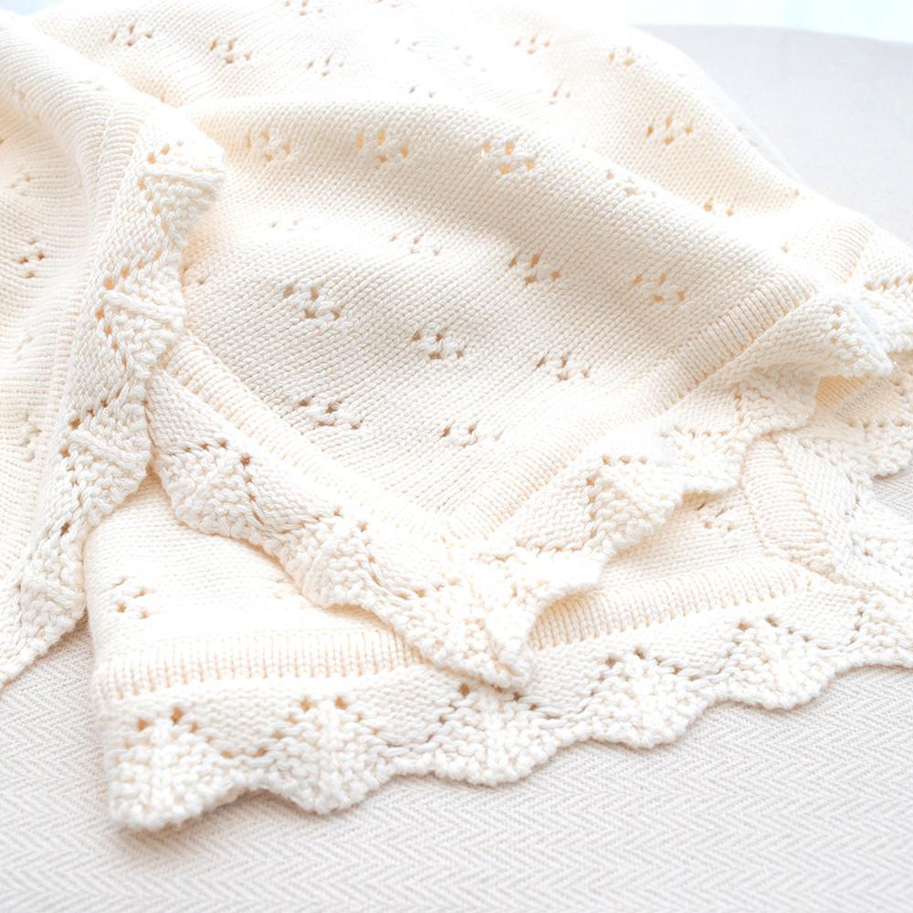 Living Textiles Bamboo Cotton Heirloom Blanket-17