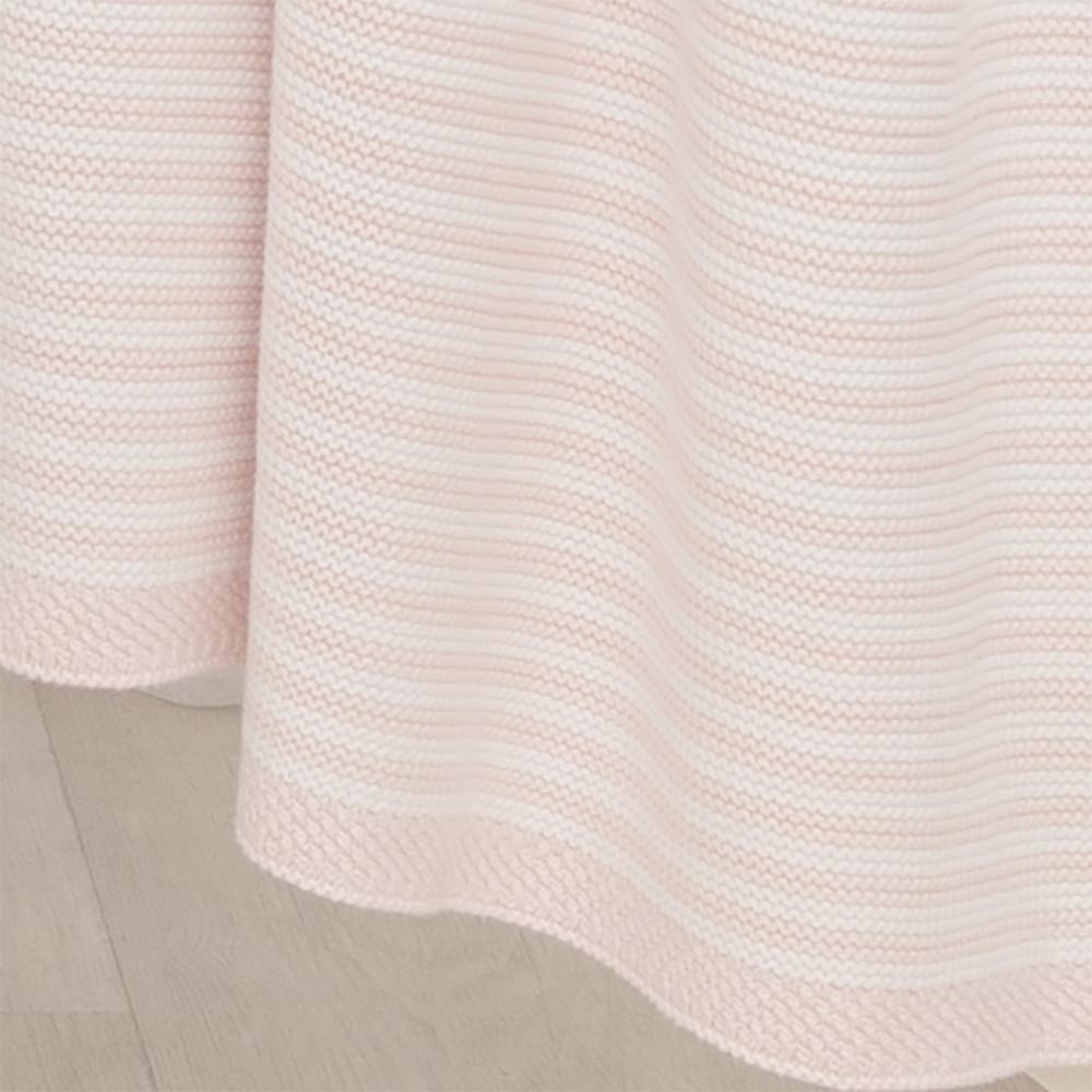 Living Textiles Cotton Knit Stripe Blanket-16