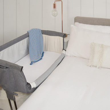 Buy Living Textiles Jersey Cradle/Co-Sleeper Fitted Sheets - White (2pk) Online - Babies Nz