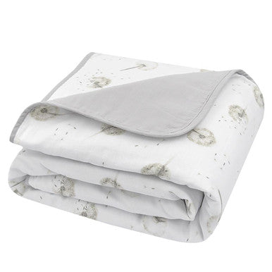 Buy Living Textile Organic Muslin Cot Blanket Online - Babies Nz