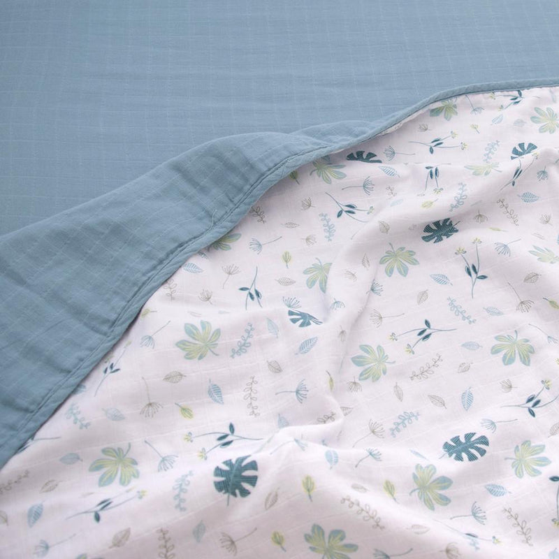 Living Textile Organic Muslin Cot Blanket-12