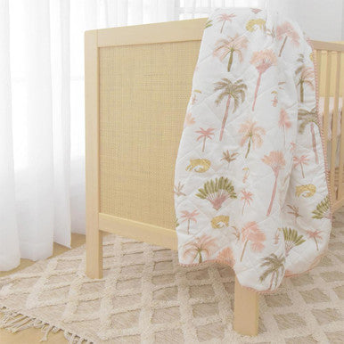 Buy Lolli Living Cot Comforter - Tropical Mia Online - Babies Nz