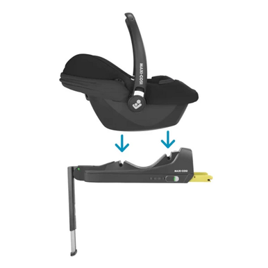 Maxi Cosi CabrioFix i-Size & Tinca Base Bundle - Black-2