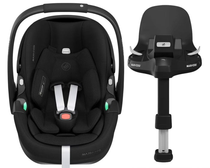 Maxi Cosi Eva³ Compact Stroller & Pebble 360 Pro² + Familyfix 360 Pro Base Bundle-9