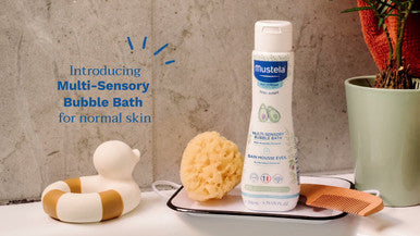 Mustela Multi-sensory Bubble Bath 200ml-2