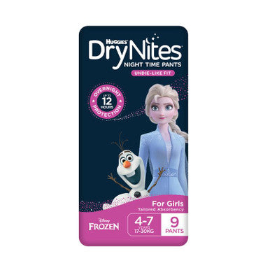 Huggies DryNites Medium for Girls 9s-1