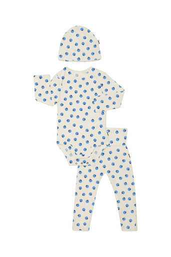Bonds Newbies Organic Cotton Gift Set - Blue-Berry Sweet-2