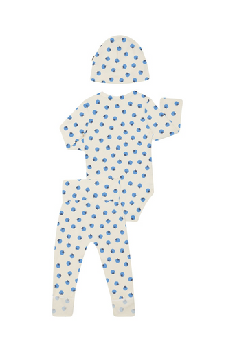 Bonds Newbies Organic Cotton Gift Set - Blue-Berry Sweet-1
