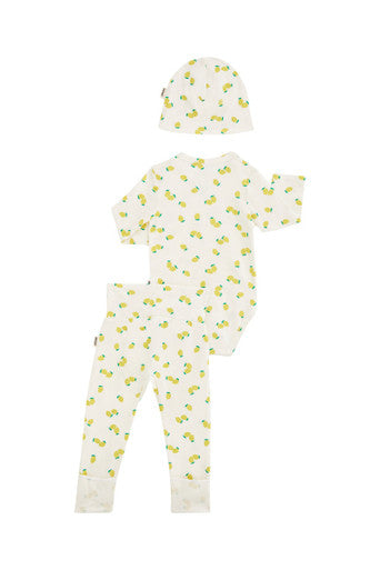 Bonds Newbies Organic Cotton Gift Set - Lemon Pop-2