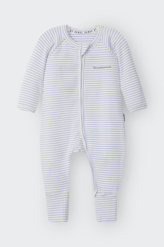 Bonds Newbies Wide Needle Rib Zippy - Soft Soni / Marscapone-1