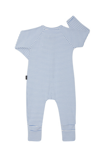 Bonds Newbies Wide Needle Rib Zippy - Rib Blue-2