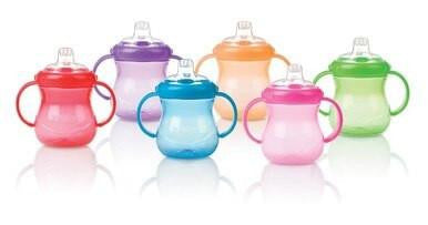 Buy Nuby Two Handle No-Spill Cup 295ml Online - Babies Nz