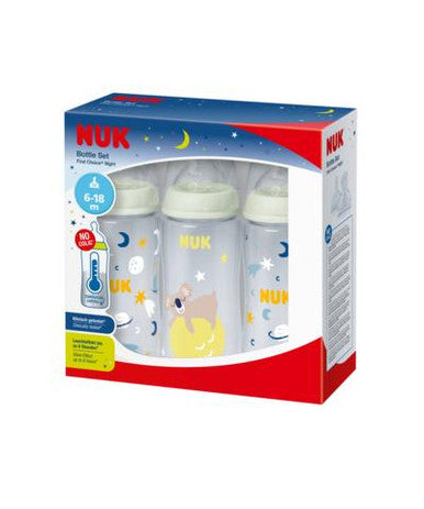 Buy NUK First Choice Plus Bottle 300ml Night Online - Babies Nz