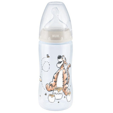 NUK Winnie The Pooh First Choice+ Feeding Bottle with Temperature Control 300ml / 0-6 Months-3