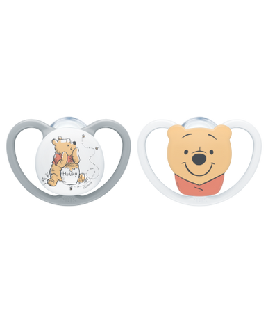 NUK Disney Winnie the Pooh Space Silicone Soother-1