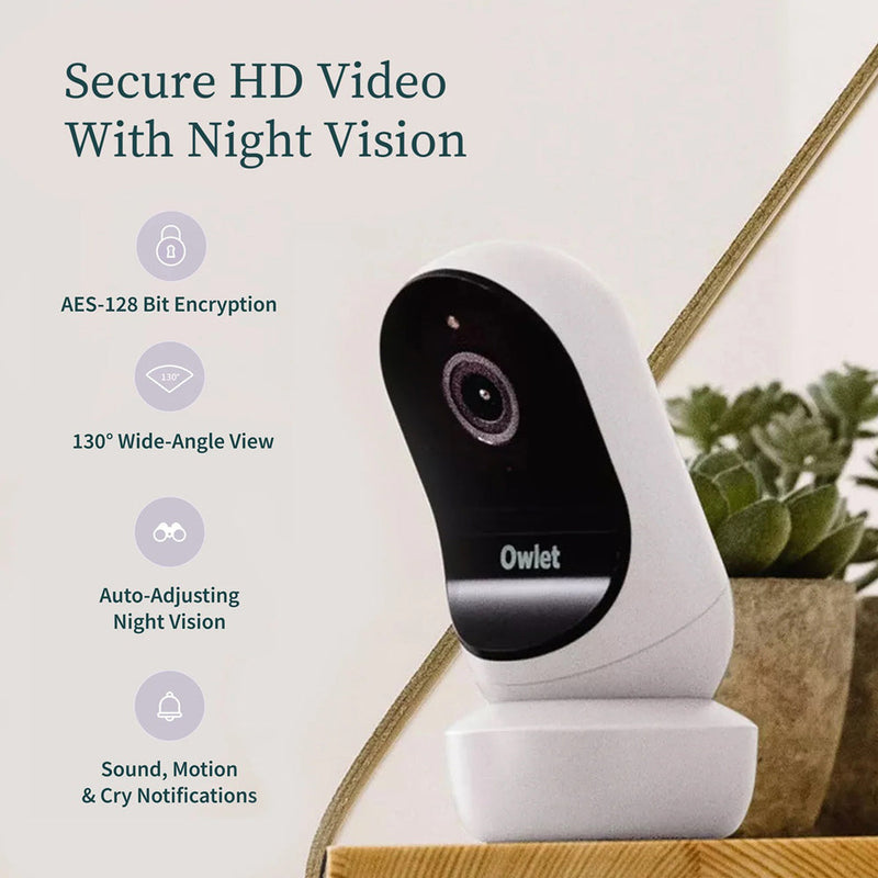 Owlet Dream Sock and Cam 2 Smart Baby Monitor Duo-11