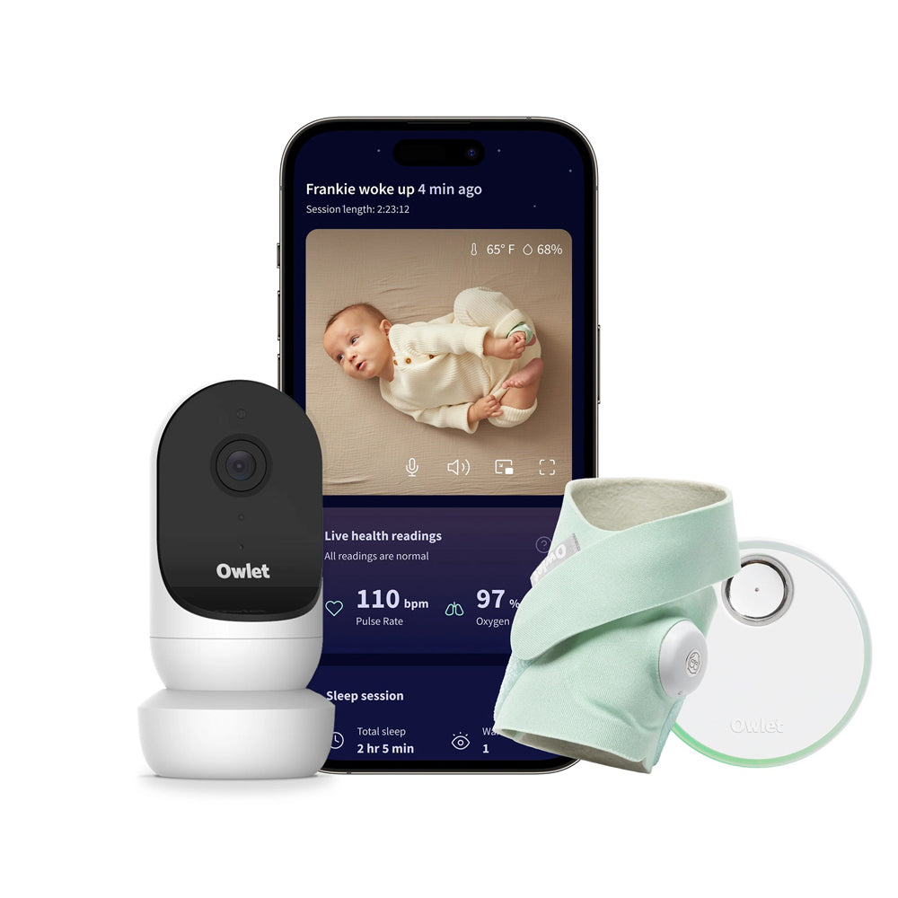Owlet Dream Sock and Cam 2 Smart Baby Monitor Duo-1