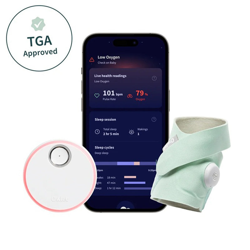 Owlet Dream Sock Smart Baby Monitor-14