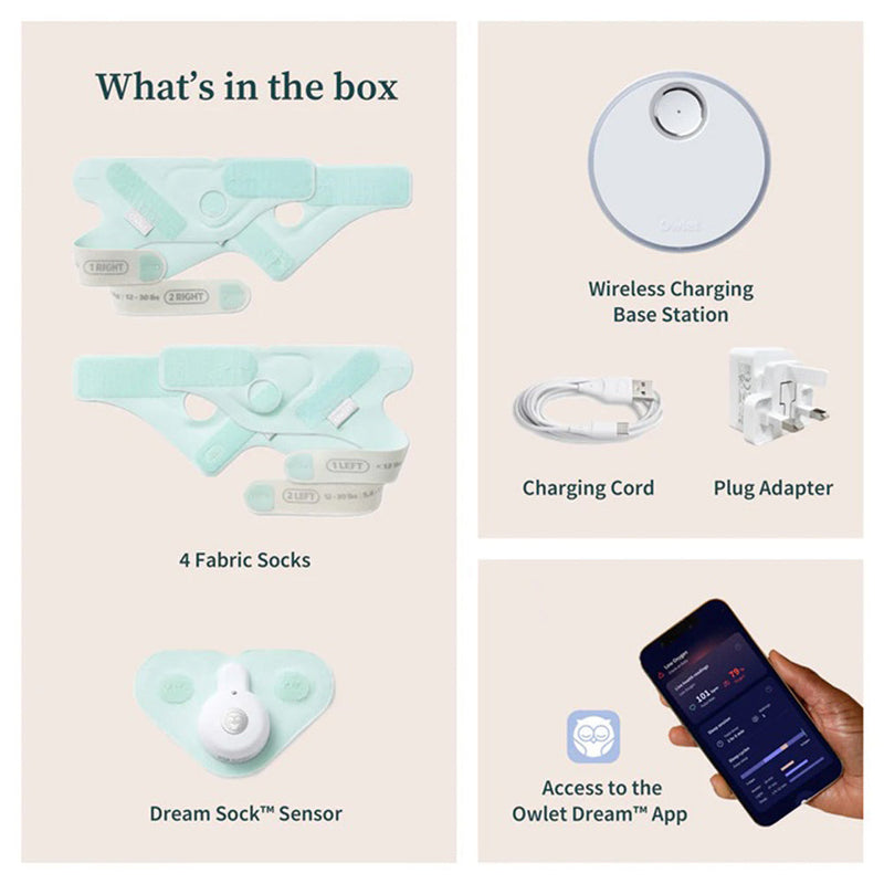 Owlet Dream Sock Smart Baby Monitor-6