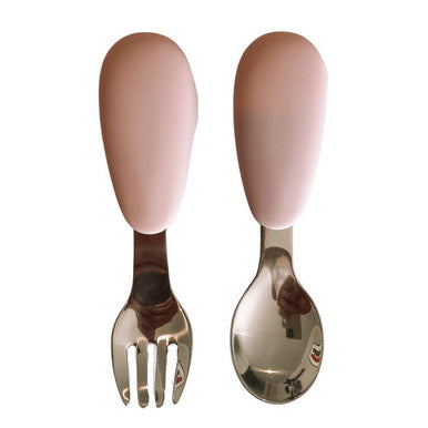 Buy Petite Eats Metal Cutlery Set (2pc) Online - Babies Nz