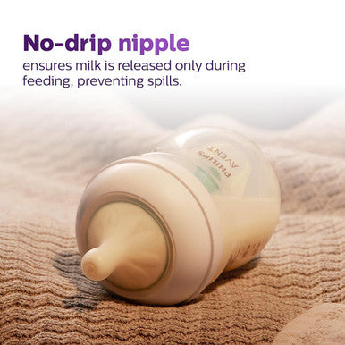 Buy Philips Avent Natural Response AirFree Valve Feeding Bottle 125ml 2pk Online - Babies Nz
